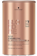 Bleaching Hair Clay Powder - Schwarzkopf Professional Blondme Claylightener — photo N1