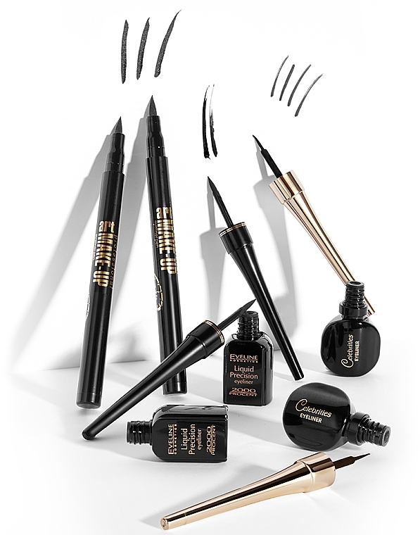 Eyeliner - Eveline Cosmetics Celebrities Eyeliner — photo N17