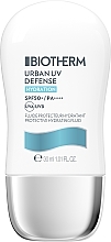 Fragrances, Perfumes, Cosmetics Moisturizing Sunscreen Face Fluid - Biotherm Urban UV Defense Protective Hydrating Fluid SPF 50+