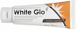 Set "Coffee & Tea Drinkers", white & blue toothbrush - White Glo Coffee & Tea Drinkers Formula Whitening Toothpast (toothpaste/100ml + toothbrush) — photo N3