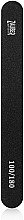 Black Narrow Nail File, 100/180, 03-002E - Zauber — photo N1