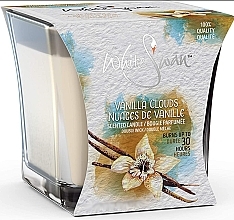 Fragrances, Perfumes, Cosmetics Scented Candle "Vanilla Clouds" - White Swan Vanilla Clouds