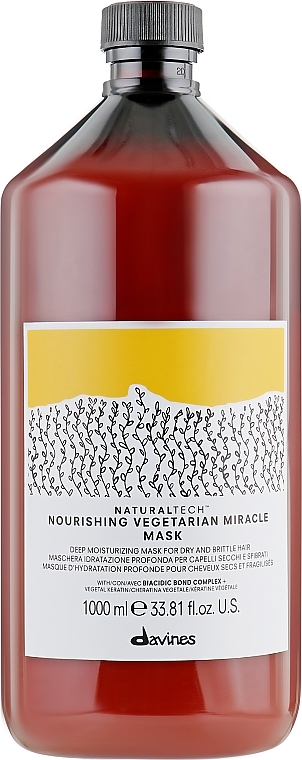 Nourishing Mask "Vegetarian Miracle" - Davines NT Nourishing Vegetarian Miracle Mask — photo N5