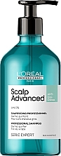 Anti-Oiliness Shampoo - L'Oreal Professionnel Scalp Advanced Anti-Oiliness Shampoo — photo N1