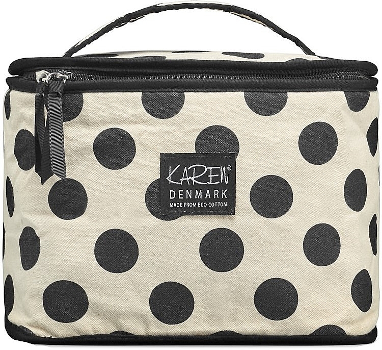 Makeup Bag - Karen Beauty Box ECO Cotton And Lining In Recycled Plastic — photo N1