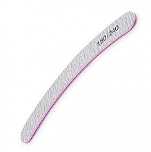 Zebra Banana Nail File, 180/240 - Deni Carte — photo N3