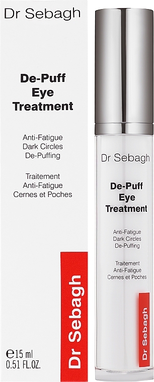 Anti Puffiness & Dark Circles Cream - Dr. Sebagh De-Puff Eye Treatment — photo N1