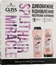 Fragrances, Perfumes, Cosmetics Gift Set - Gliss Split End Miracle (shm/250ml + h/balm/200ml)