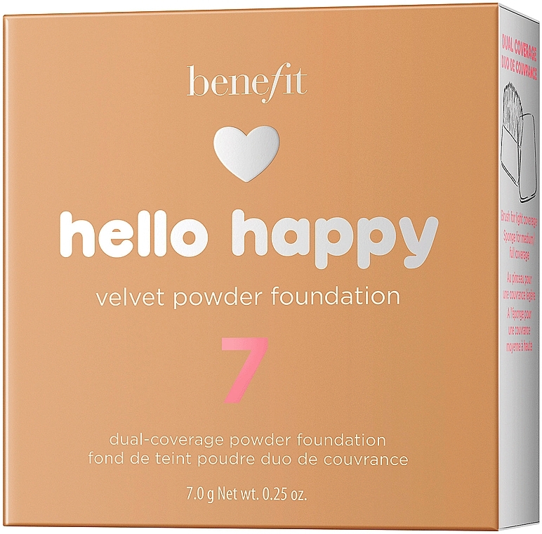 Powder Foundation - Benefit Hello Happy Velvet Powder Foundation — photo N9