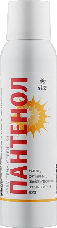 Panthenol Cream Foam, spray - Flory Spray — photo N5