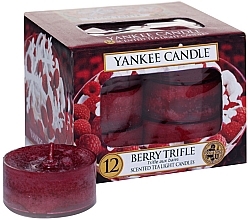 Fragrances, Perfumes, Cosmetics Tea Light Candles - Yankee Candle Scented Tea Light Candles Berry Triffle