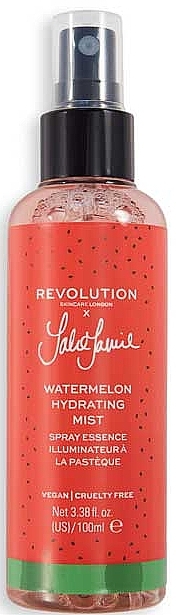 Moisturizing Face Spray "Watermelon" - Revolution Skincare Moisturizing Facial Spray x Jake-Jamie Watermelon — photo N1