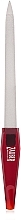 Fragrances, Perfumes, Cosmetics Metallic Sapphire Nail File, 18 cm - Zauber