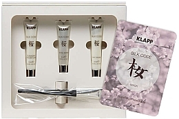 Fragrances, Perfumes, Cosmetics Face Rejuvenation Set - Klapp Silk Code Treatment (foam 10 ml + ser 6 ml + mask + cr 10 ml + brush)