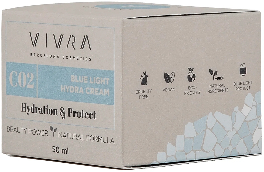 保湿フェイスクリーム - Vivra Blue Light Hydra Cream — photo N2