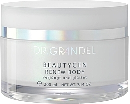 Fragrances, Perfumes, Cosmetics Body Cream with Snow Algae Extract - Dr. Grandel Beautygen Renew Body