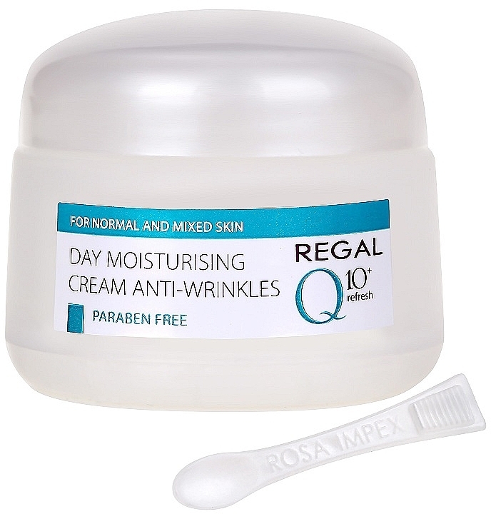 Anti-wrinkle Day Moisturizer for Normal to Combined Skin - Regal Q10+Refresh Day Moistursing Cream Anti-Wrinkles — photo N2