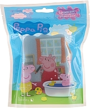 Fragrances, Perfumes, Cosmetics Bath Sponge "Peppa Pig", Peppa in School Blue - Suavipiel Peppa Pig Bath Sponge