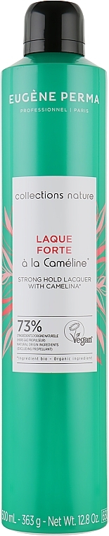 Strong Hold Hair Spray - Eugene Perma Collections Nature Laque Forte — photo N3