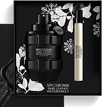 Viktor & Rolf Spicebomb Dark Leather - Set (edp/90ml + edp/10ml) — photo N2