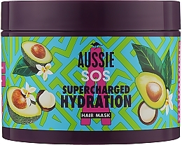 Supercharged Moisture Hair Mask - Aussie SOS Supercharged Moisture Hair Mask — photo N2