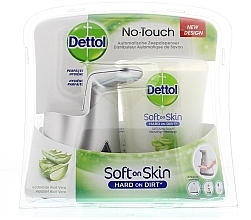 Fragrances, Perfumes, Cosmetics Automatic Soap Dispenser & Liquid Aloe Soap - Dettol No-Touch Soft On Skin