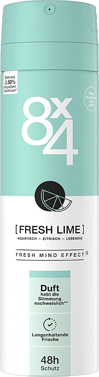 Deodorant - 8x4 No.7 Fresh Lime Deodorant — photo N1