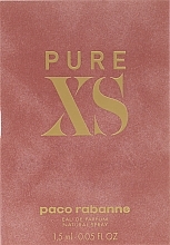 Fragrances, Perfumes, Cosmetics Paco Rabanne Pure XS - Eau de Parfum (sample)