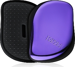 Fragrances, Perfumes, Cosmetics Compact Hair Brush - Tangle Teezer Compact Styler Purple Dazzle Brush