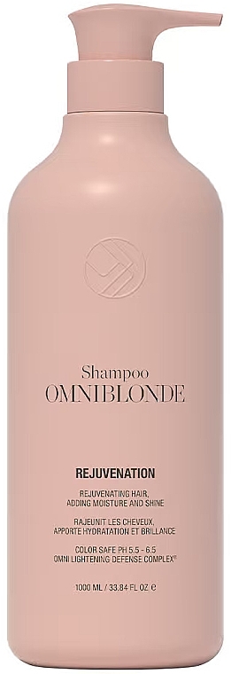 Moisturizing Shampoo for Blonde Hair - Omniblonde Rejuvenation Shampoo — photo N1