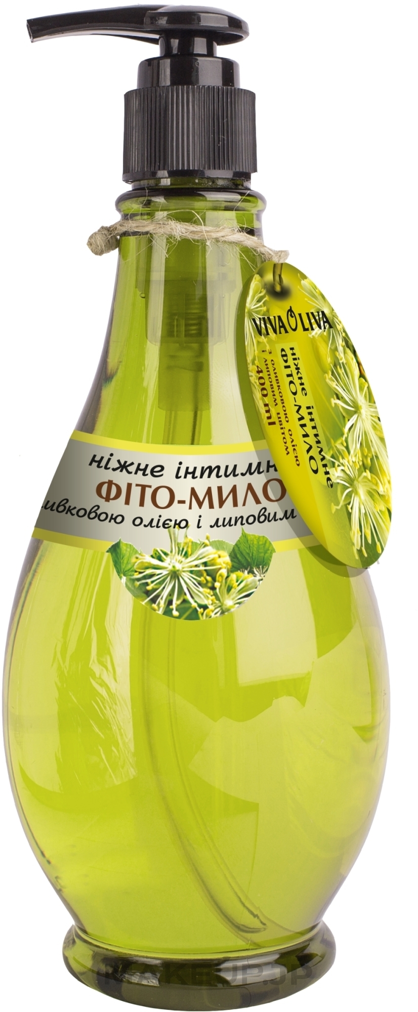 Gentle Olive Oil & Linden Blossom Intimate Phyto-Soap - Vkusnyye Sekrety Viva Oliva — photo 400 ml