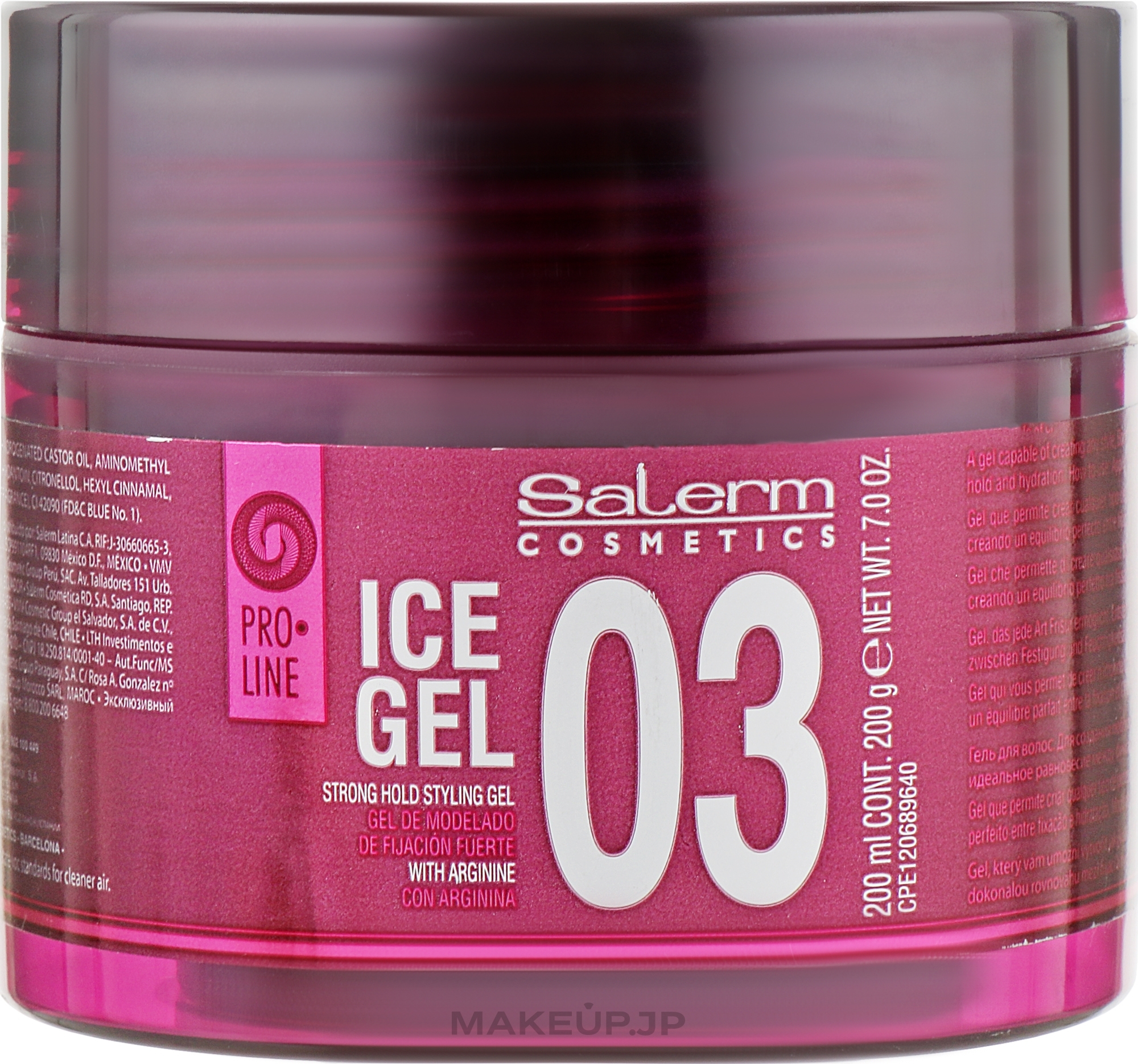 Hair Gel - Salerm Pro Line Ice Gel — photo 200 ml