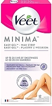 Leg Wax Strips - Veet MINIMA Easy Gel Wax Strip — photo N1