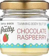 Fragrances, Perfumes, Cosmetics Tanning Oil - Zoya Goes Pretty Chocolate Raspberry Tanning Body Butter