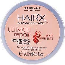 Fragrances, Perfumes, Cosmetics Repair Dry & Damaged Hair Mask - Oriflame HairX Ultimate Repair Nourishing Hair Mask