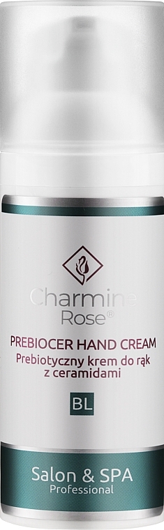 Prebiotic Hand Cream with Ceramides - Charmine Rose Prebiocer Hand Collagen Mask — photo N1