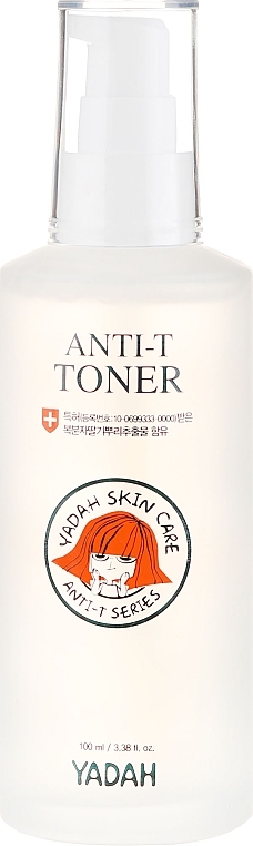 Soothing Toner for Sensitive and Problem Skin - Yadah Anti-T Toner — photo N2