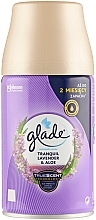 Replacement cylinder for automatic air freshener - Glade Automatic Spray Tranquil Lavender & Aloe — photo N1