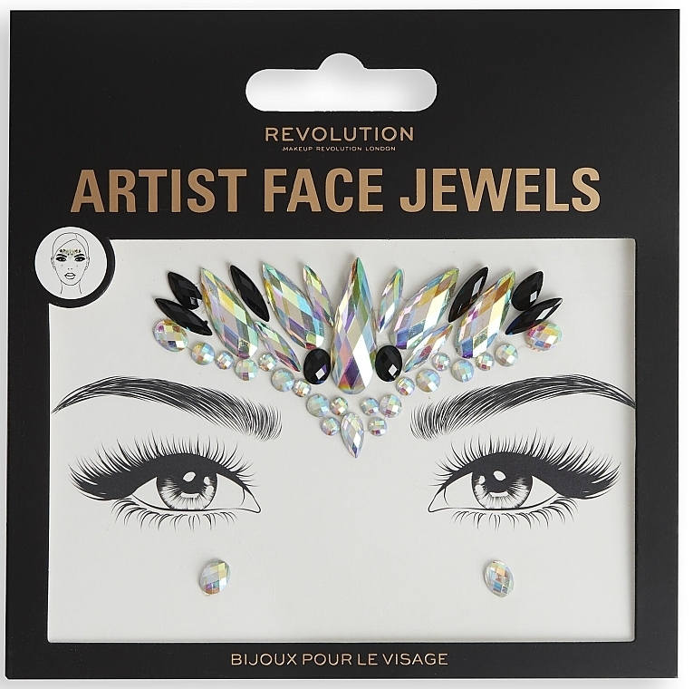 Face Rhinestones - Makeup Revolution Artist Face Jewels — photo N1