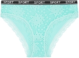 Women's Bikini Panties, BDM400-269, Turquoise - Moraj — photo N1