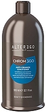 Orange Pigment Neutralization Conditioner - Alter Ego ChromeGo Anti-Orange Conditioner — photo N3