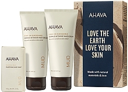 Fragrances, Perfumes, Cosmetics Set - Ahava Love The Earth Love Your Skin (h/cr/100ml + f/cr/100ml + soap/100g)