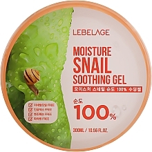 Fragrances, Perfumes, Cosmetics Multifunctional Moisturizing Snail Mucin Face & Body Gel - Lebelage Moisture Snail 100% Soothing Gel