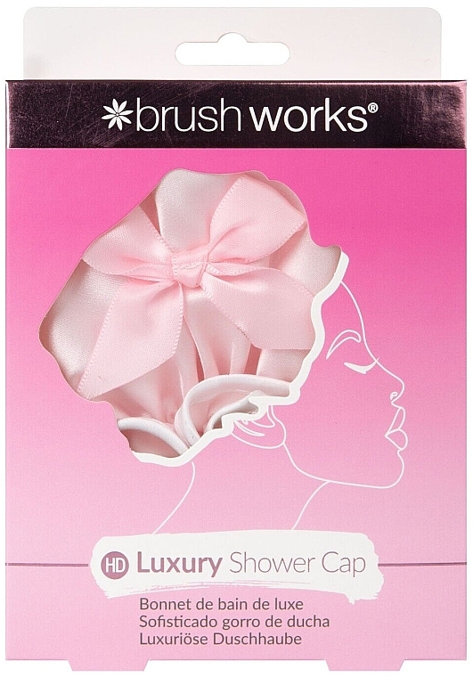 Satin Shower Cap - Brushworks HD Luxury Shower Cap — photo N1