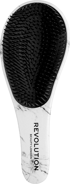 Anti-tangling Hair Brush, marble - Makeup Revolution Detangle Me! Marble Detangling Hair Brush — photo N1