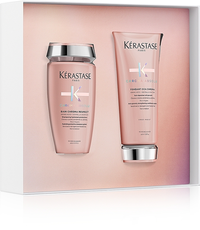 Kerastase Chroma Absolu Gift Set (shmp/250ml+h/cond/200ml) - Set — photo N2