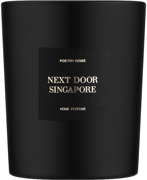 Poetry Home Next Door Singapore - Perfumed Candle — photo N1