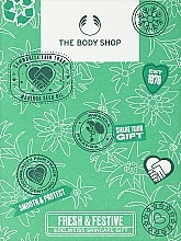 Fragrances, Perfumes, Cosmetics Set - The Body Shop Fresh & Festive Edelweiss Skincare Gift Christmas Gift Set