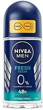 Fragrances, Perfumes, Cosmetics Roll-On Deodorant Antiperspirant - NIVEA MEN Fresh Ocean 48H Deodorant