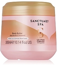 Deep Hydrating Body Butter - Sanctuary Spa Lily & Rose — photo N1